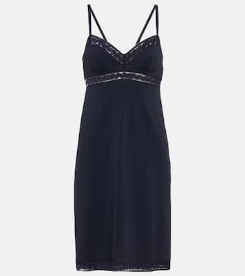 Melody lace-trimmed jersey slip dress | Eres
