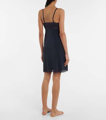 Melody lace-trimmed jersey slip dress | Eres