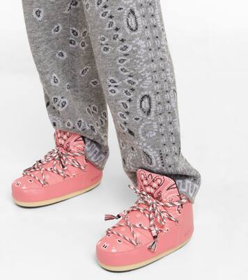 Full Moon bandana-print boots | Alanui