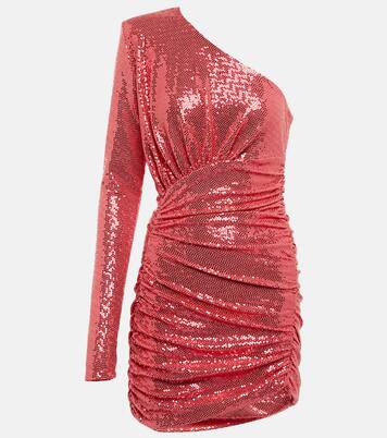 One-shoulder sequined minidress | Alexandre Vauthier