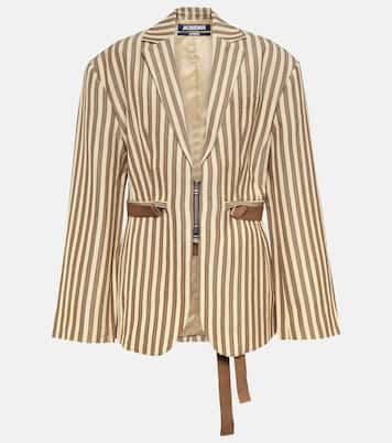 Blazer La Veste Filu a rayas | Jacquemus