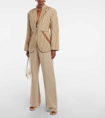 Blazer La Veste Filu a rayas | Jacquemus