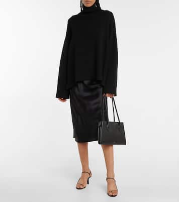 Gonna midi Isaak in raso di seta | Joseph