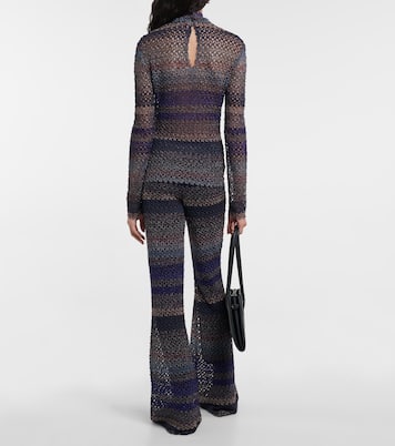 Metallic lace top | Missoni