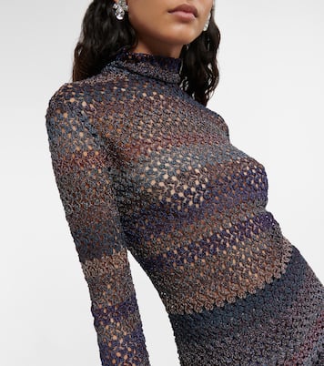 Metallic lace top | Missoni