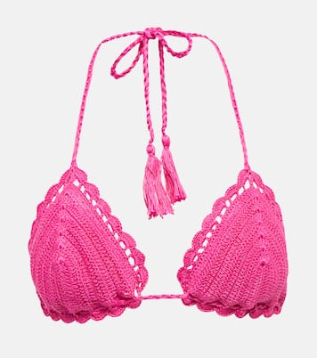 Esclusiva Mytheresa - Top bikini in crochet | Anna Kosturova