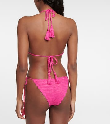 Esclusiva Mytheresa - Top bikini in crochet | Anna Kosturova