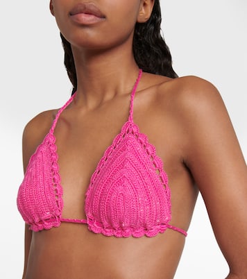 Esclusiva Mytheresa - Top bikini in crochet | Anna Kosturova