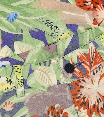 Bermuda Green House in lino | Kenzo Kids