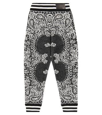 Cotton and cashmere sweatpants | Amiri Kids