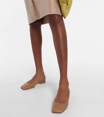 Four Stitches leather pumps | Maison Margiela