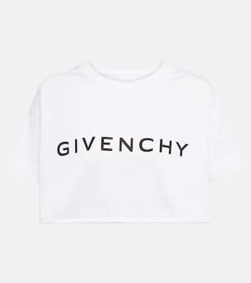 Camiseta cropped con logo | Givenchy