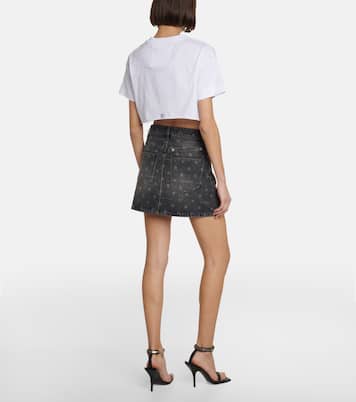Camiseta cropped con logo | Givenchy
