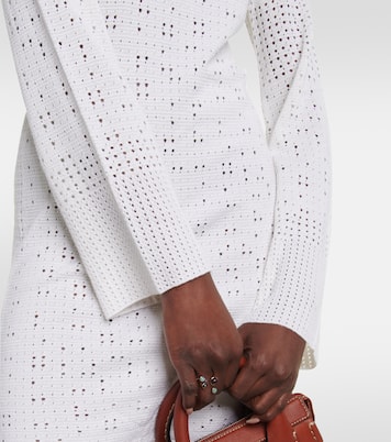 Wool, cashmere and silk minidress | Chloé