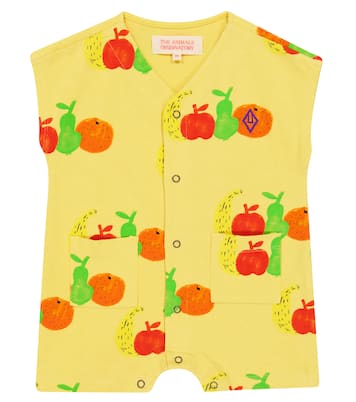 Baby - Jumpsuit corta Ape in cotone | The Animals Observatory