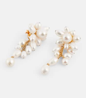 Orecchini pendenti Florance con perle barocche | Jennifer Behr