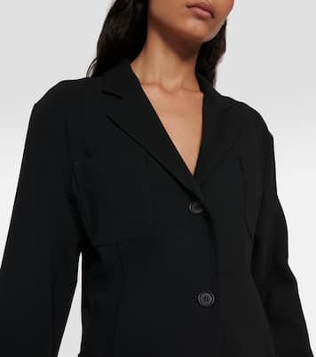 Blazer monopetto in crêpe | Toteme