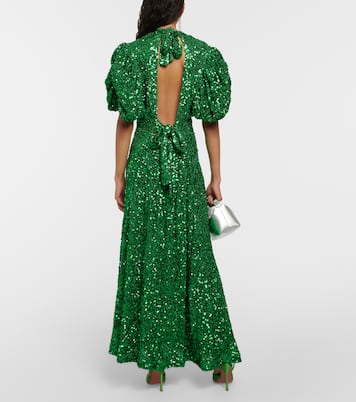 Robe longue à sequins | Rotate