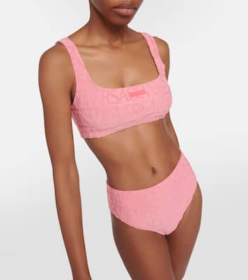 Braga de bikini La Greca en jacquard | Versace