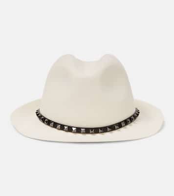 Fedora Rockstud in lana | Valentino