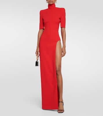 Robe longue en crêpe | Mônot