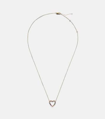 Collier Heart en or 14 ct et saphirs | Roxanne First