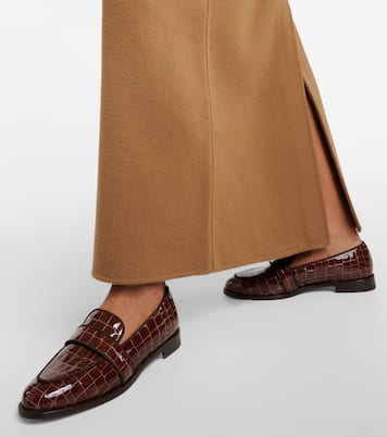 Mocassins Martin en cuir embossé | Aquazzura