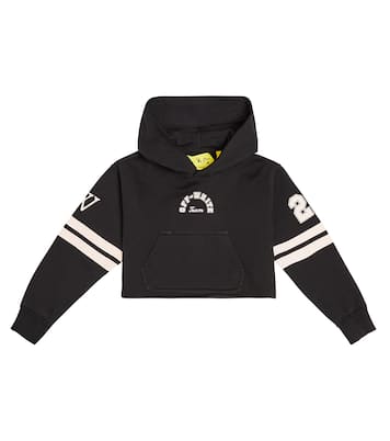 Sudadera Team 23 de algodón cropped | Off-White Kids