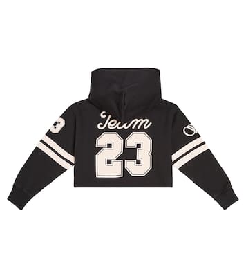 Sudadera Team 23 de algodón cropped | Off-White Kids