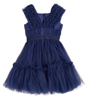 Abito in tulle con volant | Monnalisa