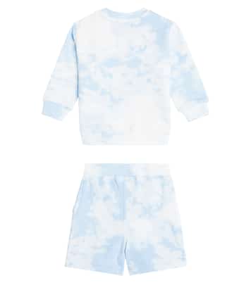 Baby Polo Bear sweatshirt and shorts set | Polo Ralph Lauren Kids