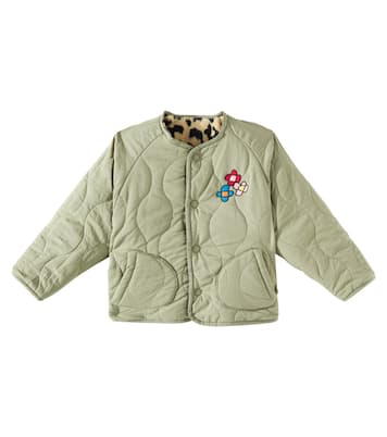 Gilet imbottito reversibile con stampa | Jellymallow