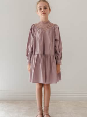 Abito in popeline di cotone | Petite Amalie  