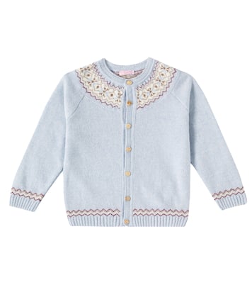 Cardigan en laine mélangée | La Coqueta