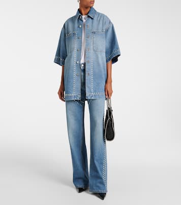 Camisa de denim con tachuelas | Stella McCartney