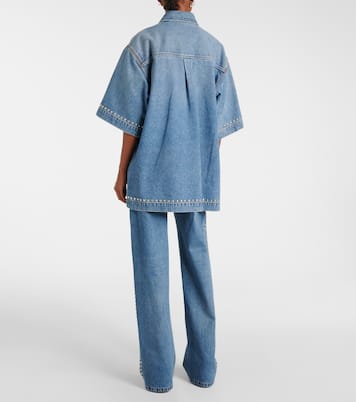 Camisa de denim con tachuelas | Stella McCartney