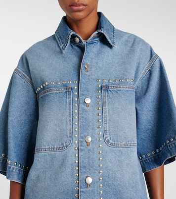 Camisa de denim con tachuelas | Stella McCartney