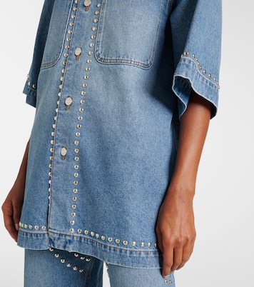 Camisa de denim con tachuelas | Stella McCartney