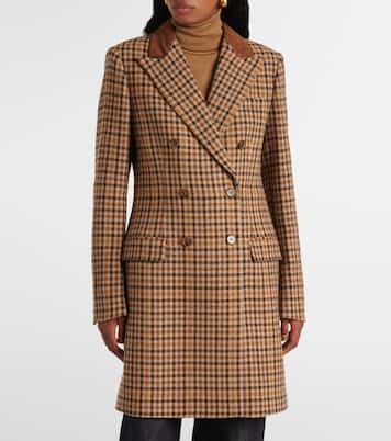 Abrigo de mezcla de lana con pata de gallo | Polo Ralph Lauren