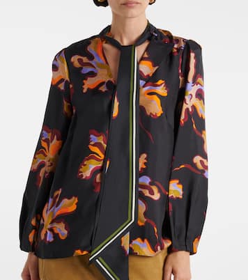 Printed silk twill top | Dorothee Schumacher