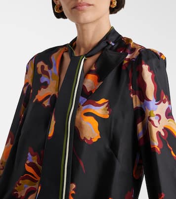 Printed silk twill top | Dorothee Schumacher