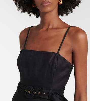 Abito midi in lino | Zimmermann