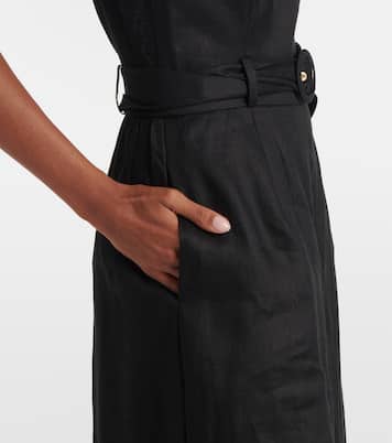 Abito midi in lino | Zimmermann