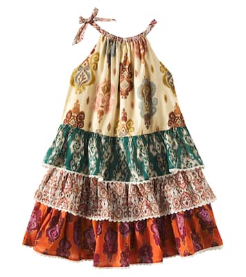 Bedrucktes Kleid Wylie aus Baumwolle | Zimmermann Kids