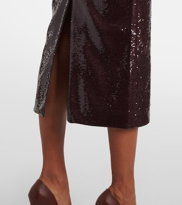 Abito midi con paillettes | Roland Mouret