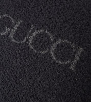 GG Macro wool-blend bouclé cushion | Gucci