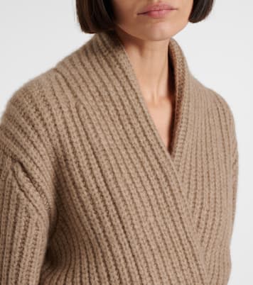 Cardigan Isotani in cashmere e seta | The Row