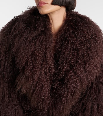 Cappotto in shearling | Self-Portrait
