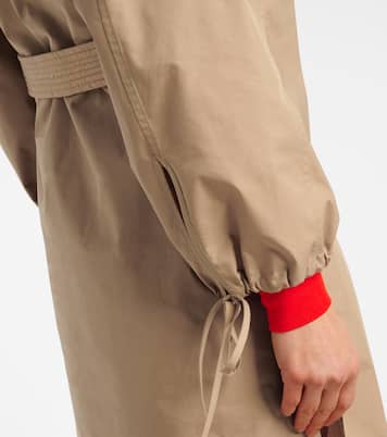 Abito midi in popeline di misto cotone | Moncler
