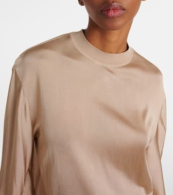 Pullover con lamé  | Alaïa